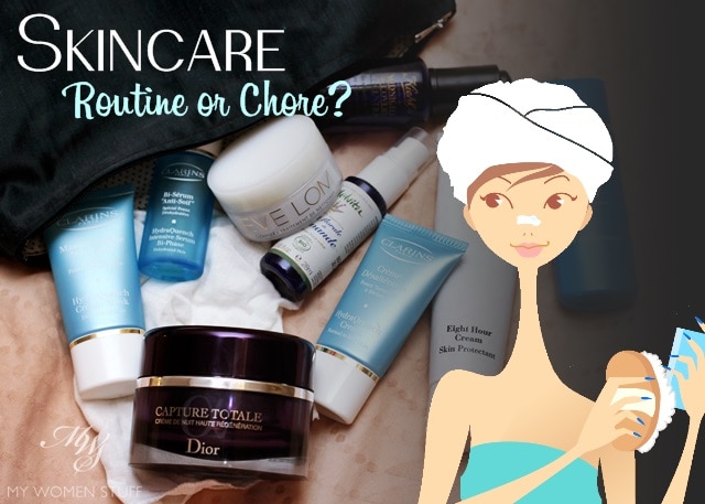 skincare routine or chore