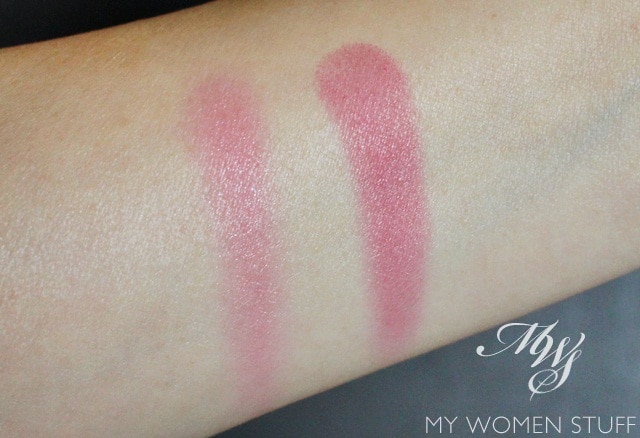 clinique cheek pop swatches plum pop and berry pop