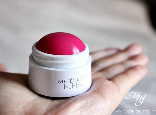 guerlain meteorites bubble blush size