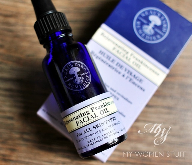 neals yard remedies rejuvenating frankincense facial oil box