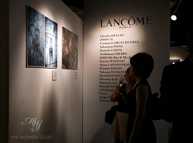 lancome black bottle exhibition