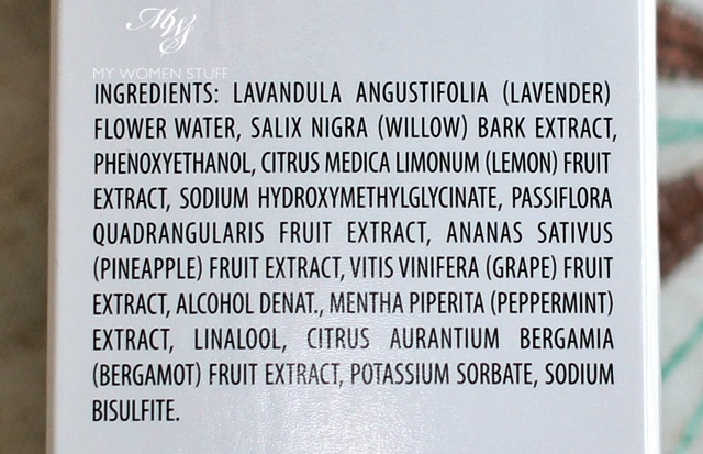 ren clarifying toning lotion clarimatte clarifying lotion ingredient list