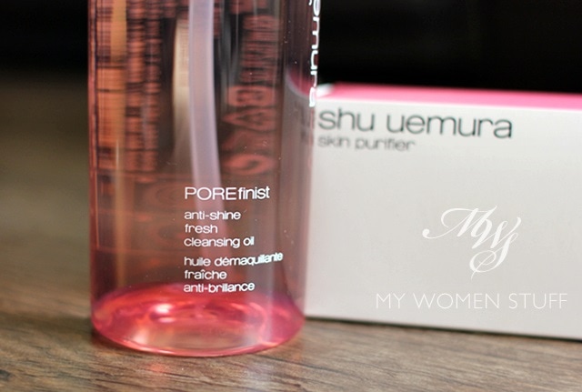 shu uemura porefinish skin purifier cleansing oil