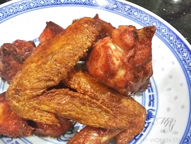 fermented bean curd fried chicken