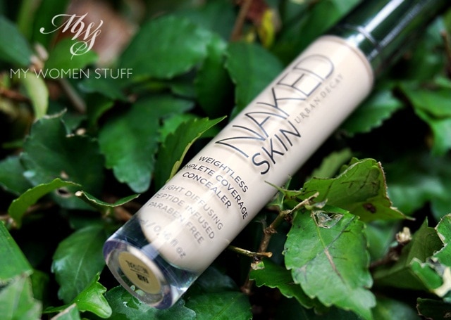 Van dejligt at møde dig Lånte Review & Swatches: Urban Decay Naked Skin Weightless Complete Coverage Concealer  Fair Neutral