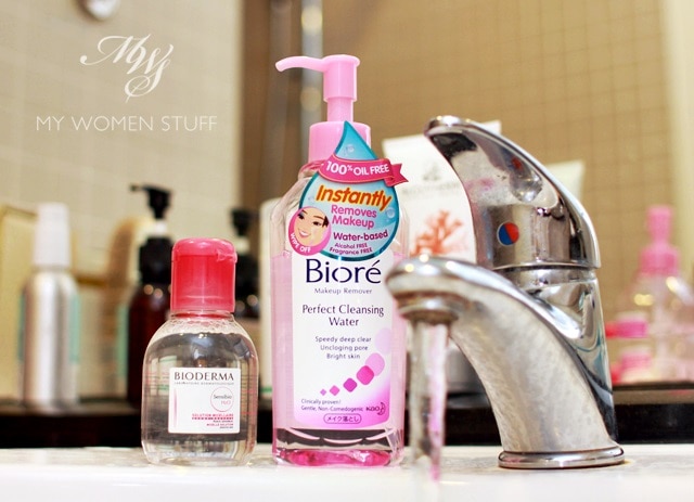 wash face after micellar cleansing water
