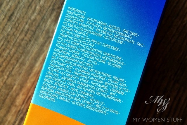 shiseido perfect uv protector wet force ingredients