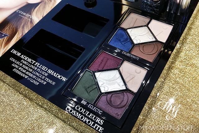 dior cosmopolite eyeshadow palette - exhuberante, eclectic