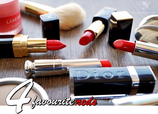 Paris Picks! 4 Favourite Fabulous Red Lipsticks - My Women Stuff