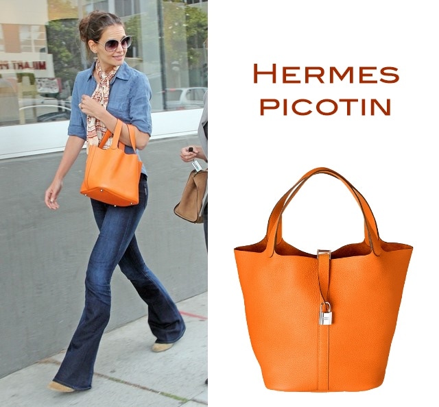 Bag Lust: My eye is on the adorable little Hermes Picotin bucket tote - My  Women Stuff