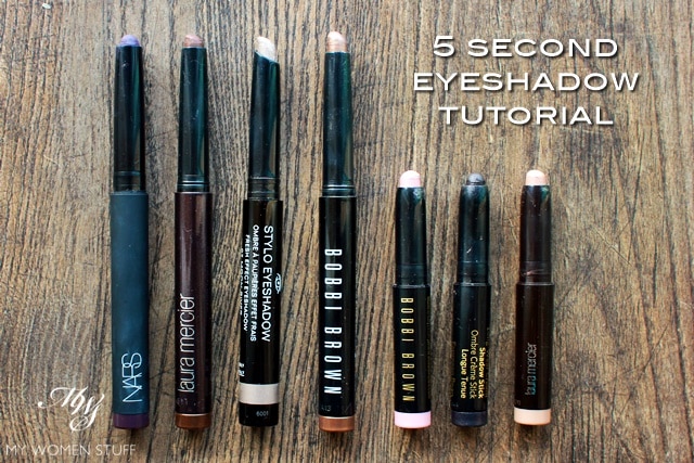 5 second eyeshadow tutorial