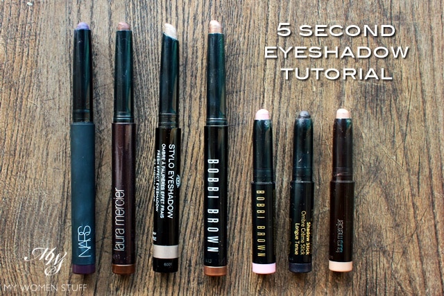 5 second eyeshadow tutorial