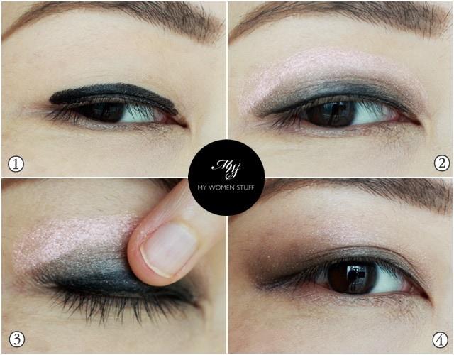 5 second eyeshadow tutorial step by step