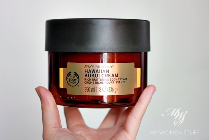 body shop spa of the world hawaiian kukui cream