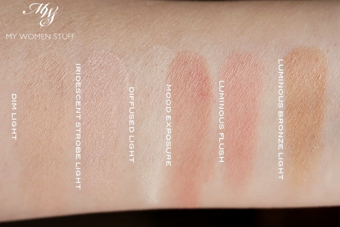 hourglass ambient lighting edit palette swatches