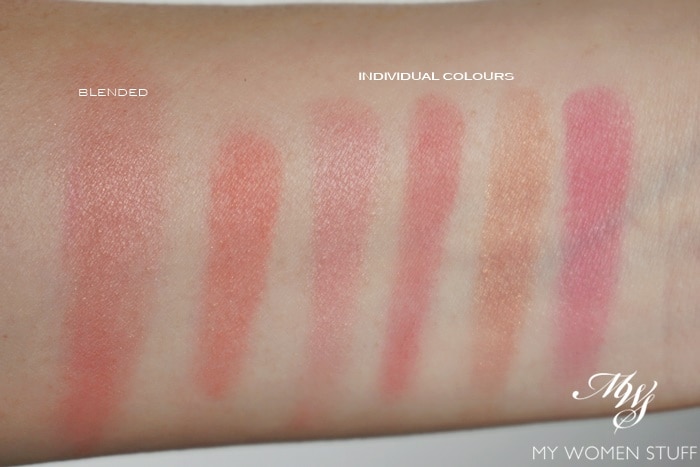 chanel sunkiss ribbon blush harmony swatches