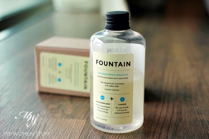 fountain hyaluronic molecule drink