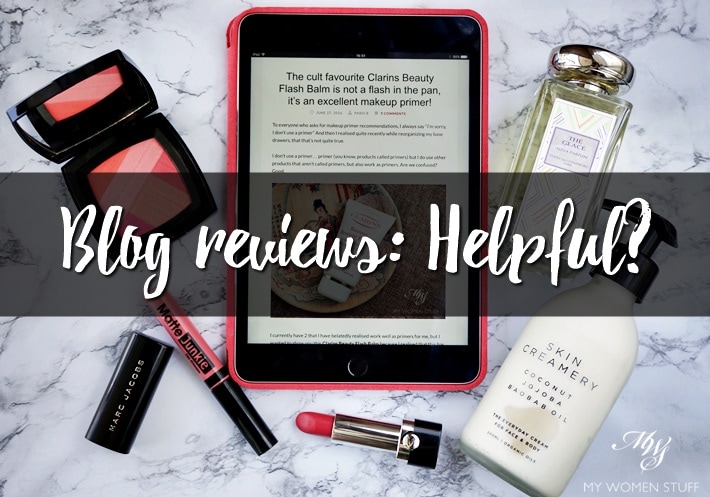 are blog reviews useful or helpful