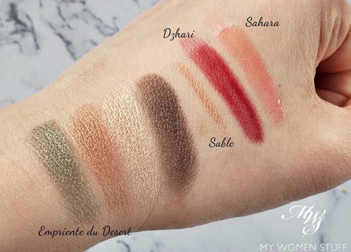 chanel summer 2016 makeup swatches