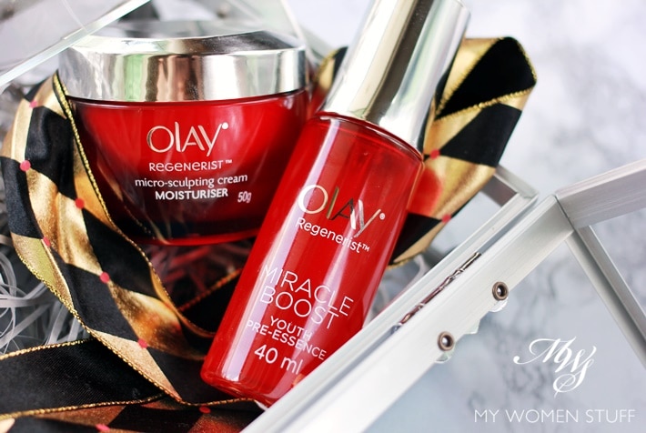 olay miracle boost and micro-sculpting cream