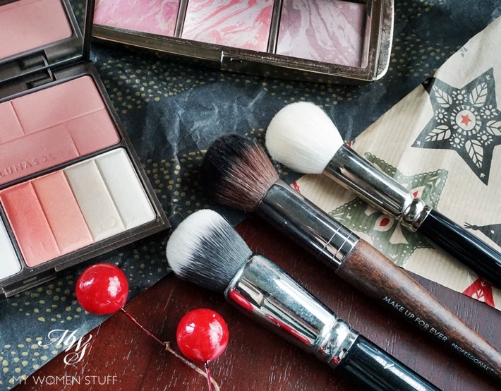 blush brushes - round
