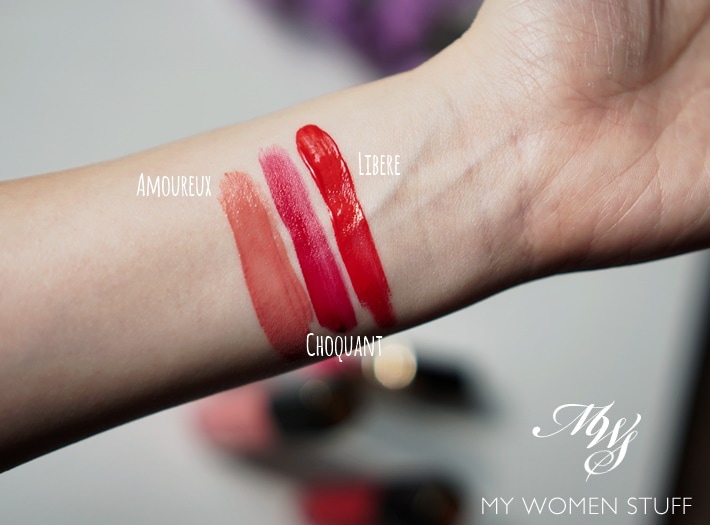 Review & Swatches: Chanel Rouge Allure Ink - Amoureux, Libere, Choquant