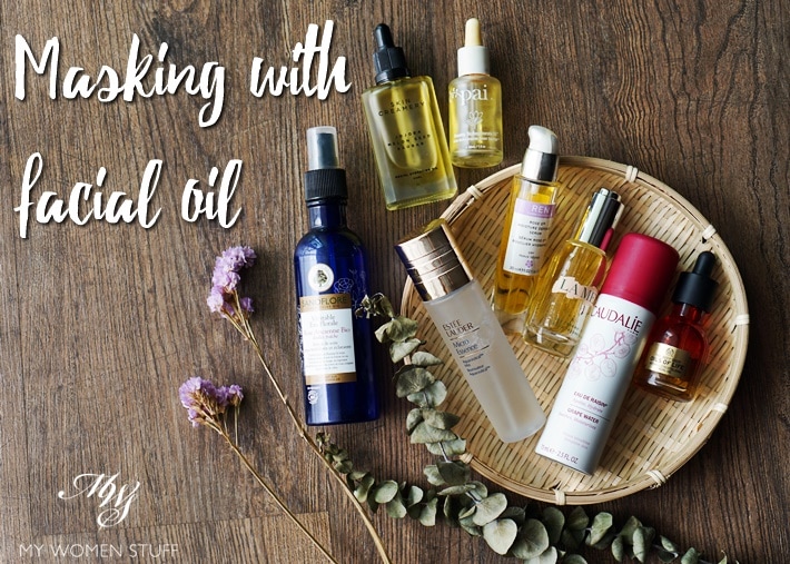 facial oil as a mask