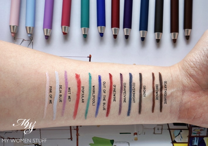 Marc Jacobs Beauty (Plum)age (60) Highliner Gel Crayon Review & Swatches