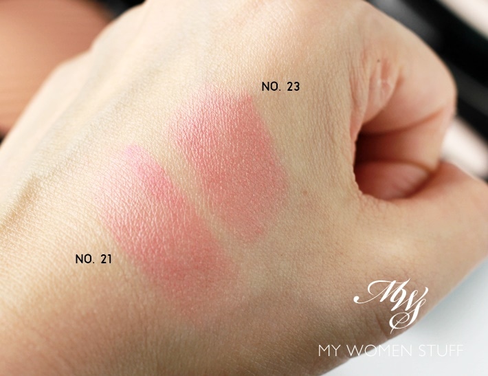 chanel les beiges healthy glow blush stick no. 23 swatch