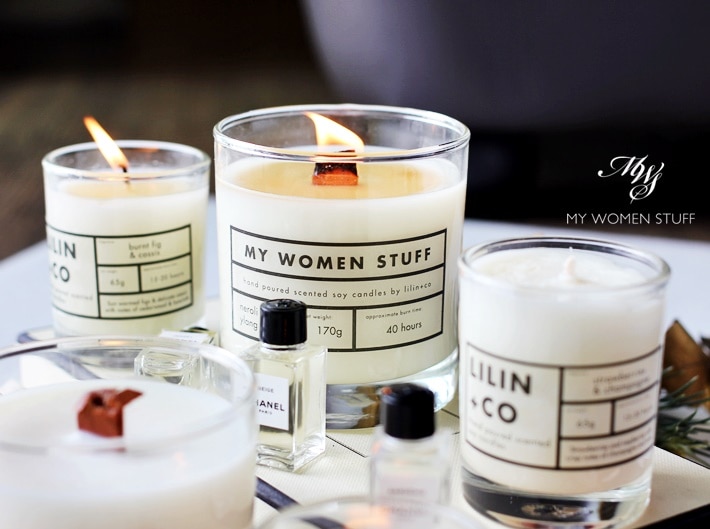lilin and co custom candle
