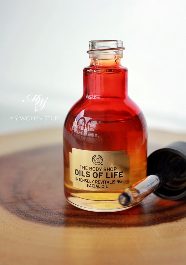 the body shop oils of life intensely revitalising facial oil