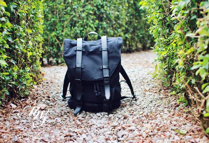 gaston luga backpack classic black