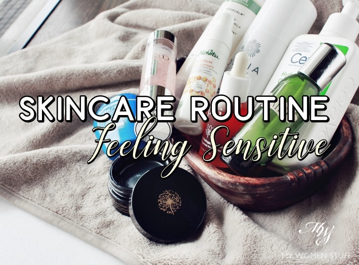 skincare routine sensitive skin 