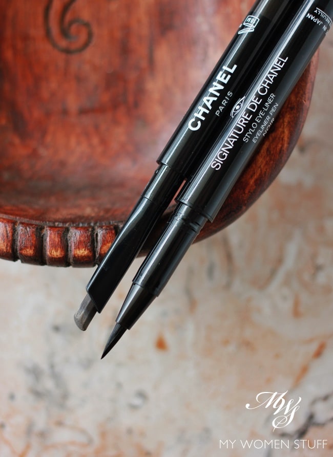 chanel signature eyeliner pen and longwearing brow pencil