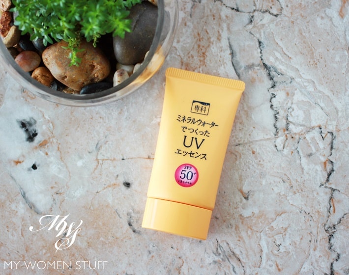 senka mineral uv essence sunscreen