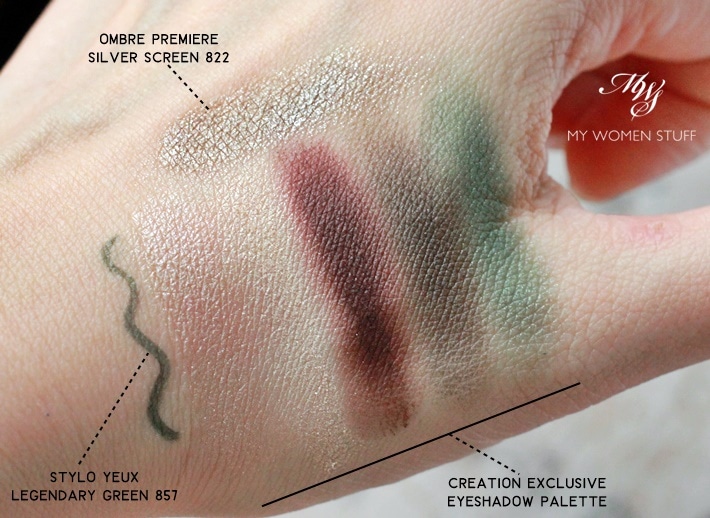 Review & Swatches: Chanel Ombre Premiere Silver Screen, Trait de Charactere  eyeshadow palette