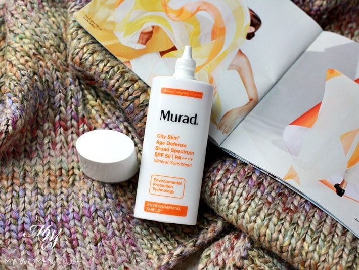 murad city skin age defense mineral sunscreen