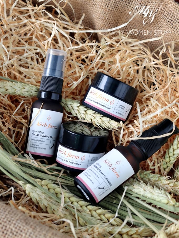 the herb farm normal skincare set