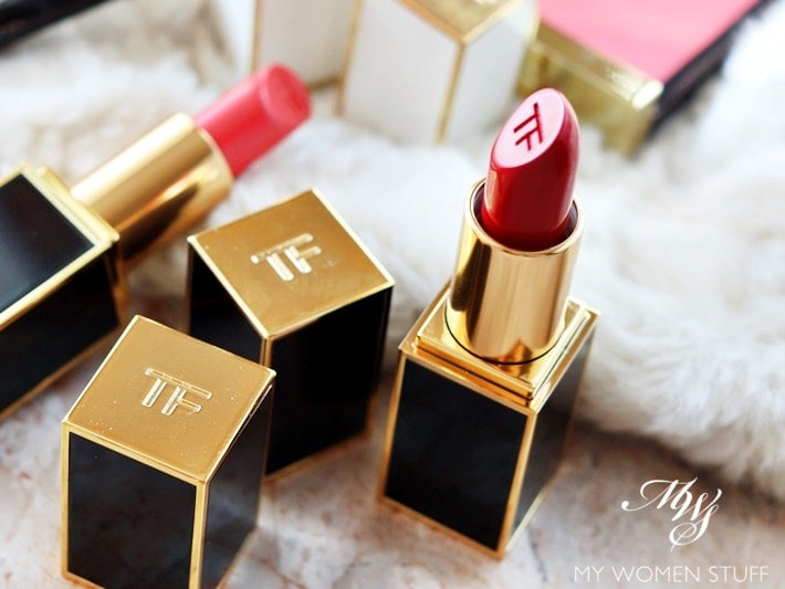 tom ford cherry lush, true coral lipstick