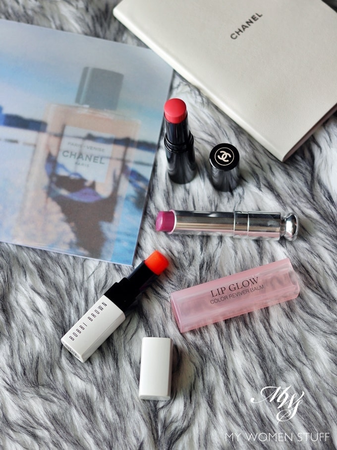 Tinted Lip Balm: Bobbi Brown Extra Lip Tint, Chanel Les Beiges Healthy Glow  Lip Balm, Dior Lip Glow - My Women Stuff