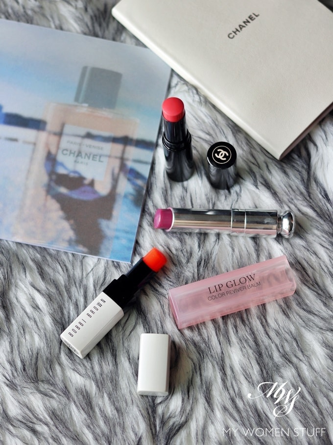 Tinted Lip Balm: Bobbi Brown Extra Lip Tint, Chanel Les Beiges Healthy Glow Lip  Balm, Dior Lip Glow - My Women Stuff