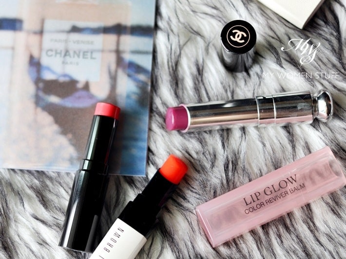 Tinted Lip Balm: Bobbi Brown Extra Lip Tint, Chanel Les Beiges Healthy Glow Lip  Balm, Dior Lip Glow - My Women Stuff