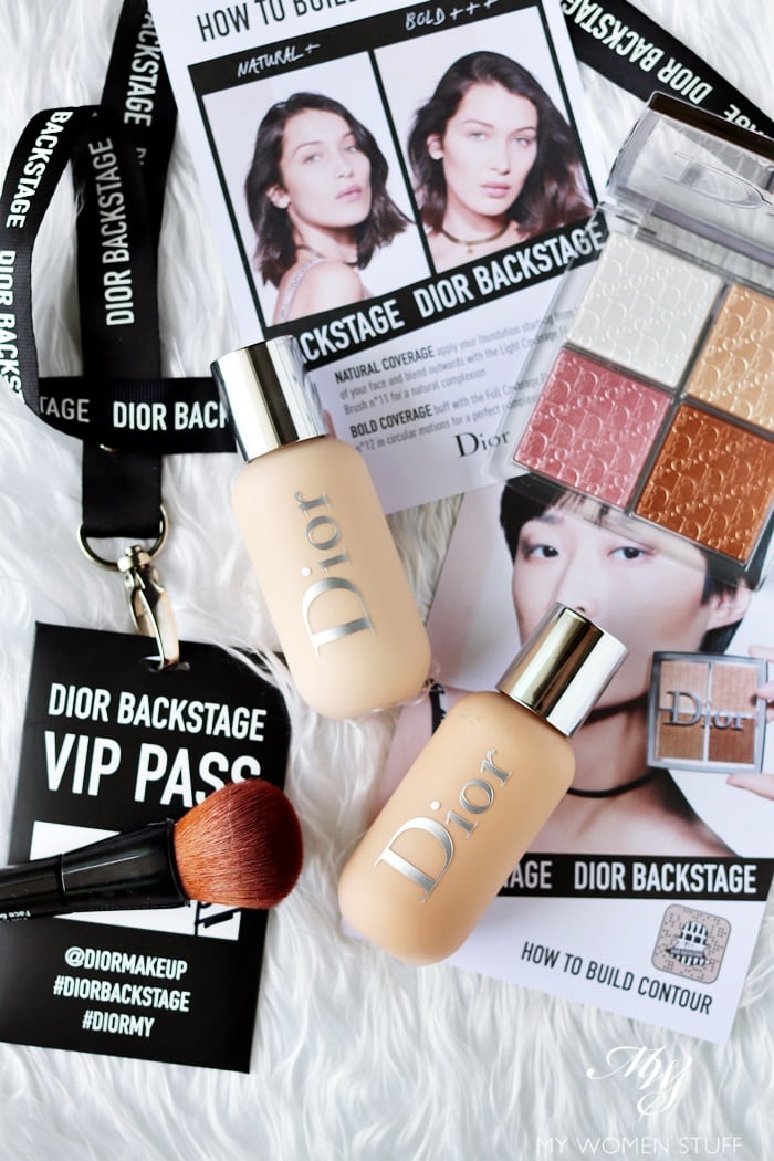 dior foundation backstage swatches