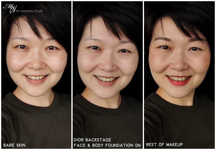 dior backstage foundation review