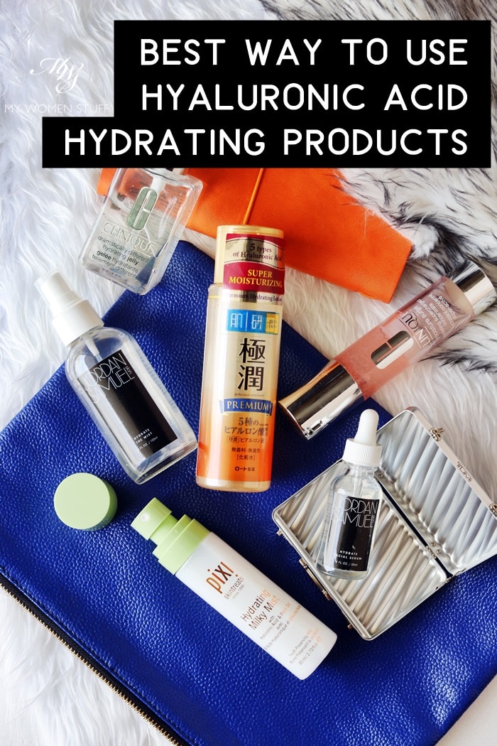 best way to use hyaluronic acid hydrating products