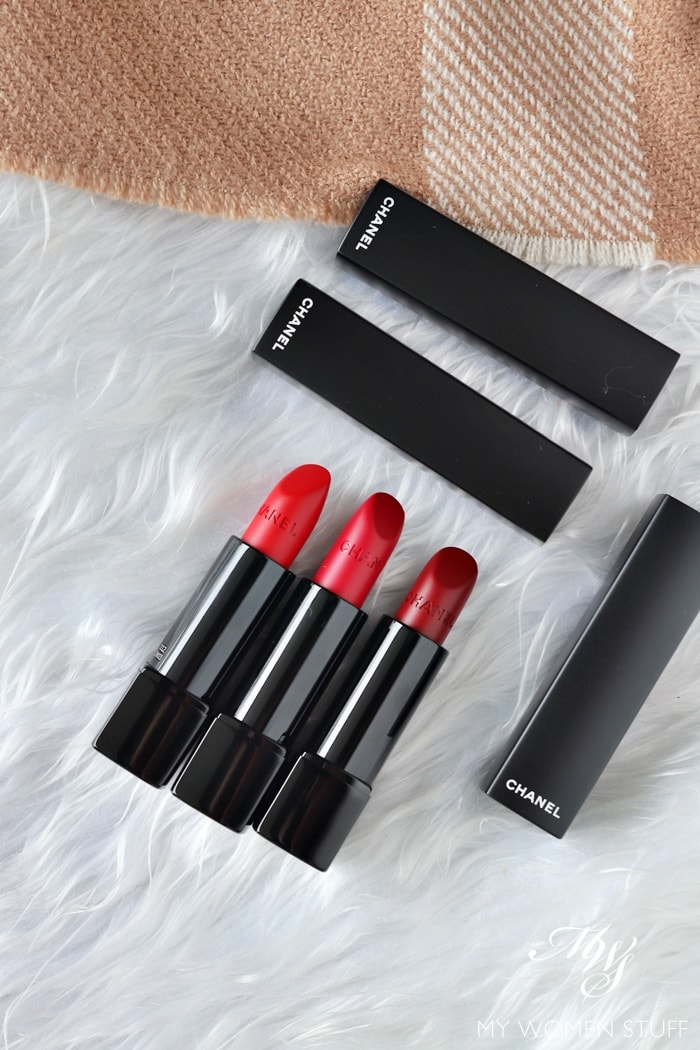 2 x Chanel Rouge Allure Lipstick Sampler 5 texture: Velvet,Extreme