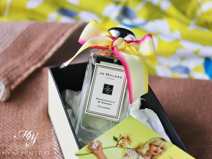 jo malone honeysuckle & davana cologne