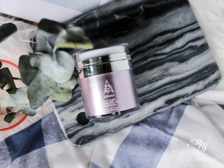 alpha h beauty sleep power peel