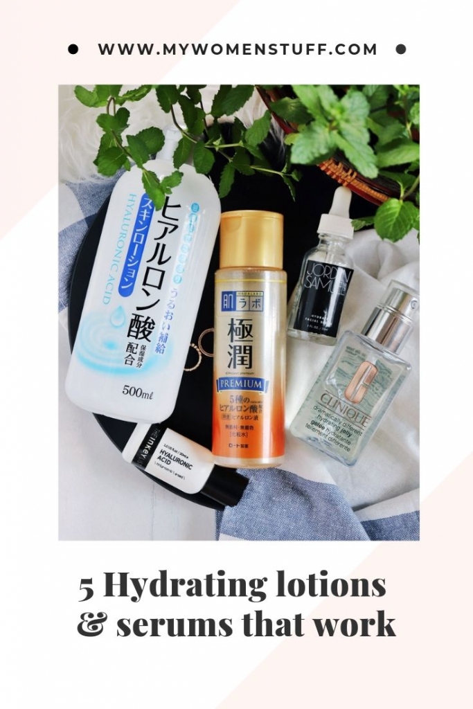 hydrating lotions and serums that work