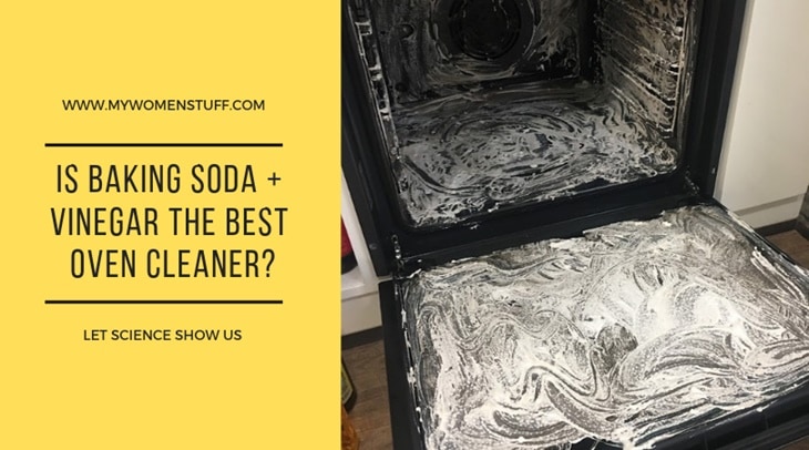 baking soda vinegar cleaning oven